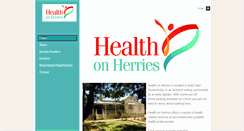 Desktop Screenshot of healthonherries.com